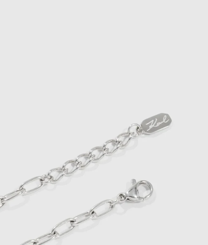 PULSERA CON CHARM DE CORAZÓN CON PAVÉ PULSERA CON CHARM DE CORAZÓN CON PAVÉ