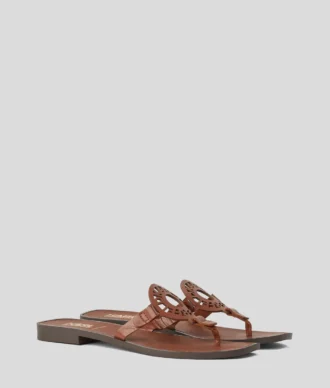 SANDALIAS CON LOGOTIPO DE ANILLO