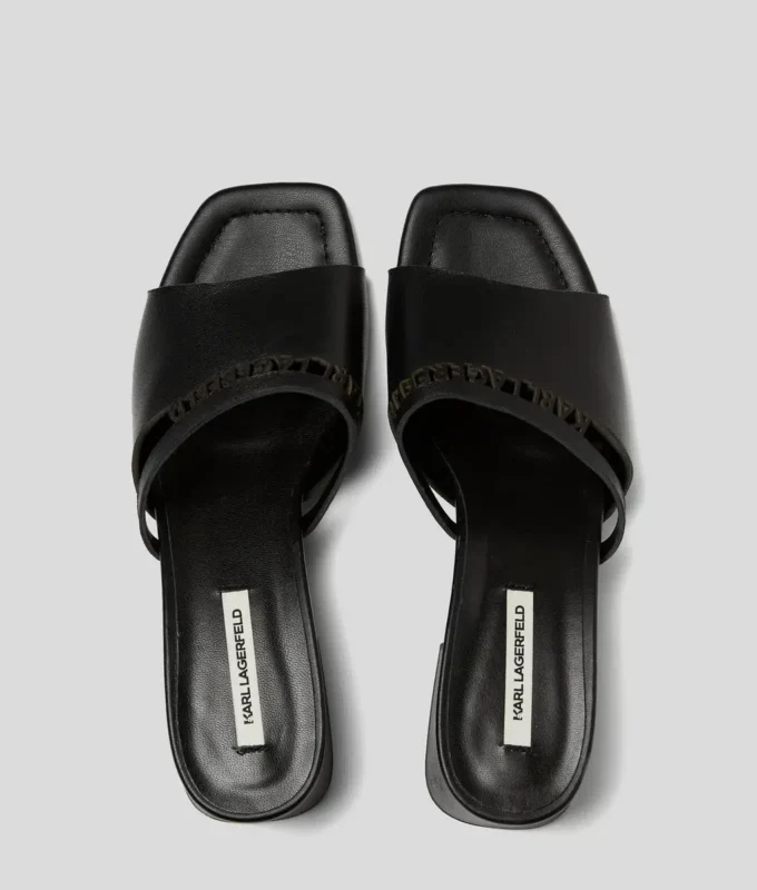 SANDALIAS CON TACÓN RECORTADO SANDALIAS CON TACÓN RECORTADO