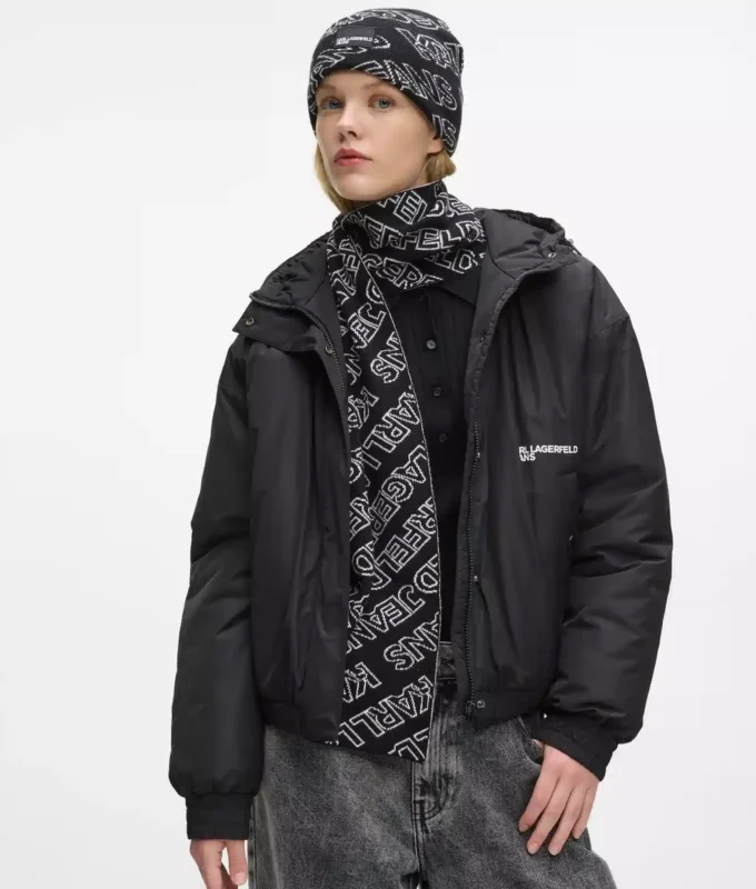 Set de regalo con bufanda y gorro con logotipo Set de regalo con bufanda y gorro con logotipo