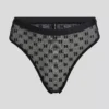 SLIP DE TALLA MEDIA CON MONOGRAMA DE MALLA SLIP DE TALLA MEDIA CON MONOGRAMA DE MALLA