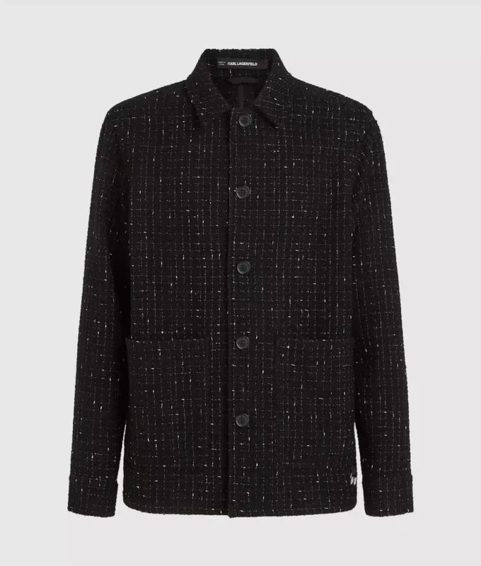 Sobrecamisa bouclé Sobrecamisa bouclé