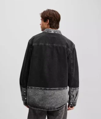 SOBRECAMISA DE DENIM OMBRÉ