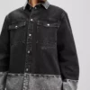 SOBRECAMISA DE DENIM OMBRÉ SOBRECAMISA DE DENIM OMBRÉ