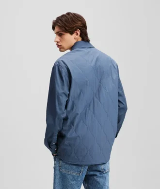 SOBRECAMISA DE MATERIALES MIXTOS