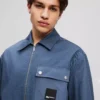 SOBRECAMISA DE MATERIALES MIXTOS SOBRECAMISA DE MATERIALES MIXTOS