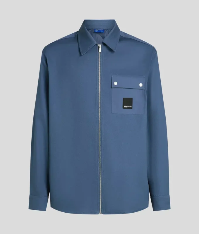SOBRECAMISA DE MATERIALES MIXTOS SOBRECAMISA DE MATERIALES MIXTOS