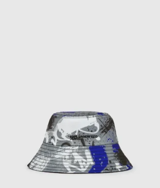 Sombrero tipo pescador reversible con grafitis Sombrero tipo pescador reversible con grafitis