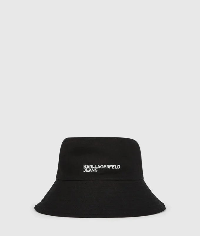 Sombrero tipo pescador reversible con grafitis