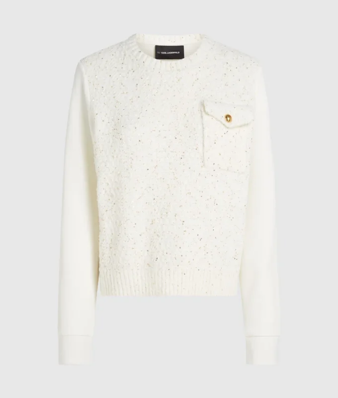 Sudadera bouclé Sudadera bouclé