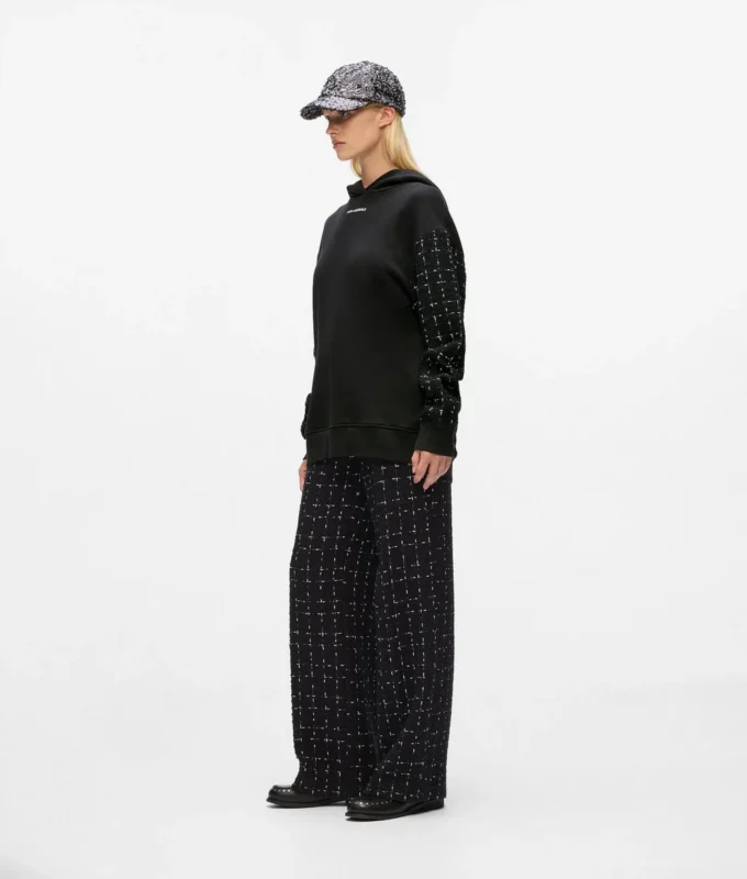 Sudadera con capucha Bouclé