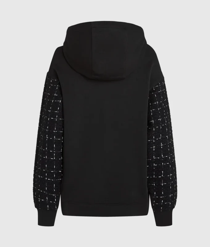 Sudadera con capucha Bouclé