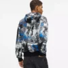 Sudadera con capucha con efecto pintura integral Sudadera con capucha con efecto pintura integral