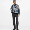 Sudadera con capucha con efecto pintura integral Sudadera con capucha con efecto pintura integral