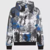 Sudadera con capucha con efecto pintura integral Sudadera con capucha con efecto pintura integral