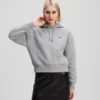 SUDADERA CON CAPUCHA CORTA IKON PATCH