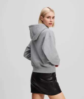 SUDADERA CON CAPUCHA CORTA IKON PATCH