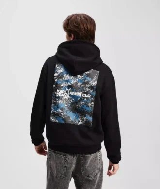 SUDADERA CON CAPUCHA GRÁFICA