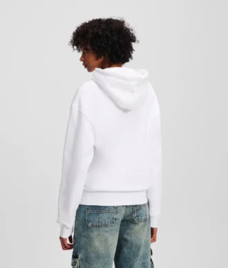 SUDADERA CON CAPUCHA KARL PRINT