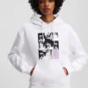 SUDADERA CON CAPUCHA KARL PRINT SUDADERA CON CAPUCHA KARL PRINT