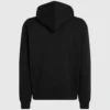 Sudadera con capucha y bolsillo de denim Sudadera con capucha y bolsillo de denim