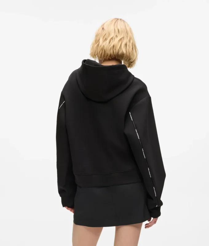 Sudadera con capucha y cinta con logotipo Sudadera con capucha y cinta con logotipo