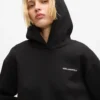 Sudadera con capucha y cinta con logotipo Sudadera con capucha y cinta con logotipo