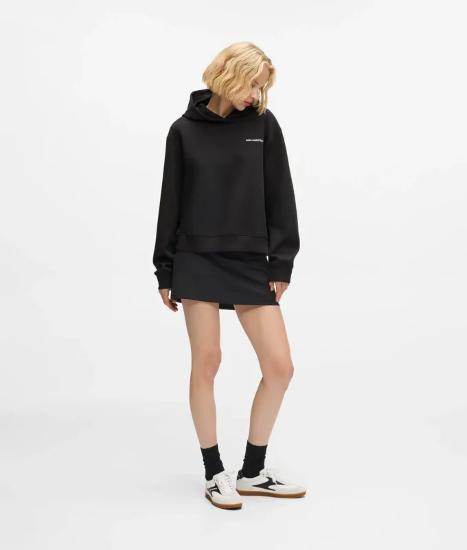 Sudadera con capucha y cinta con logotipo Sudadera con capucha y cinta con logotipo