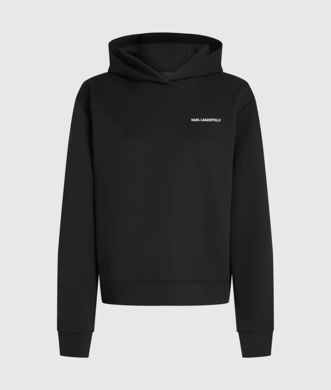 Sudadera con capucha y cinta con logotipo Sudadera con capucha y cinta con logotipo