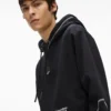 Sudadera con capucha y costuras en contraste Sudadera con capucha y costuras en contraste