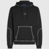 Sudadera con capucha y costuras en contraste Sudadera con capucha y costuras en contraste