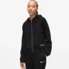Sudadera con capucha y cremallera