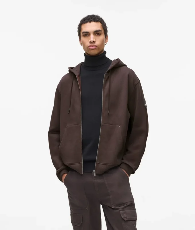 Sudadera con capucha y cremallera Sudadera con capucha y cremallera