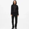 Sudadera con capucha y cremallera
