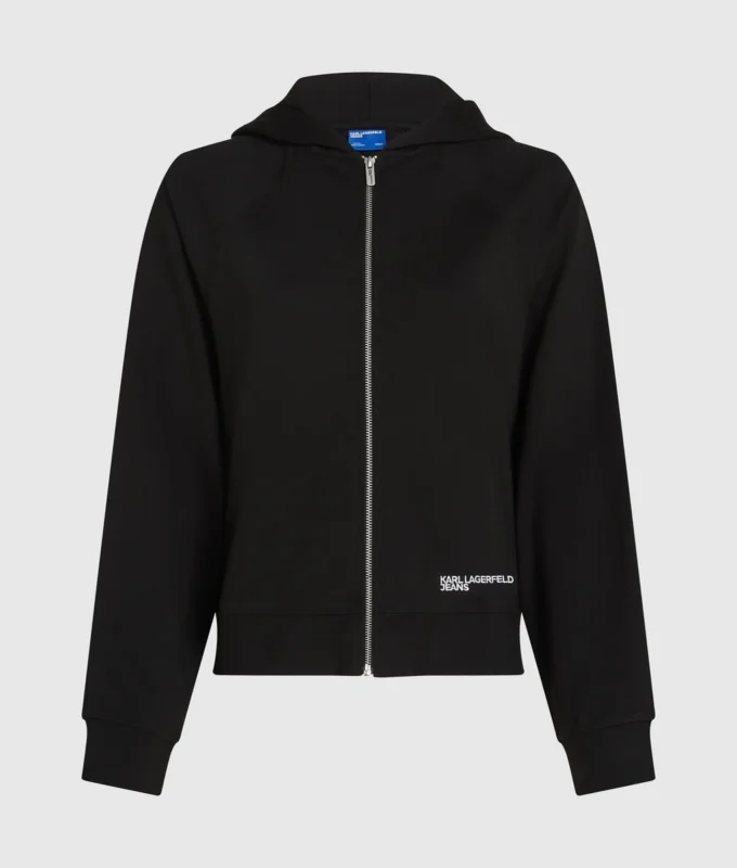 Sudadera con capucha y cremallera