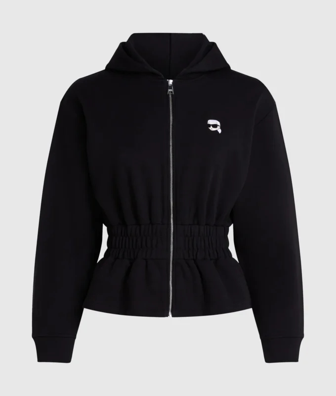 Sudadera con capucha y cremallera ajustada Ikon Sudadera con capucha y cremallera ajustada Ikon
