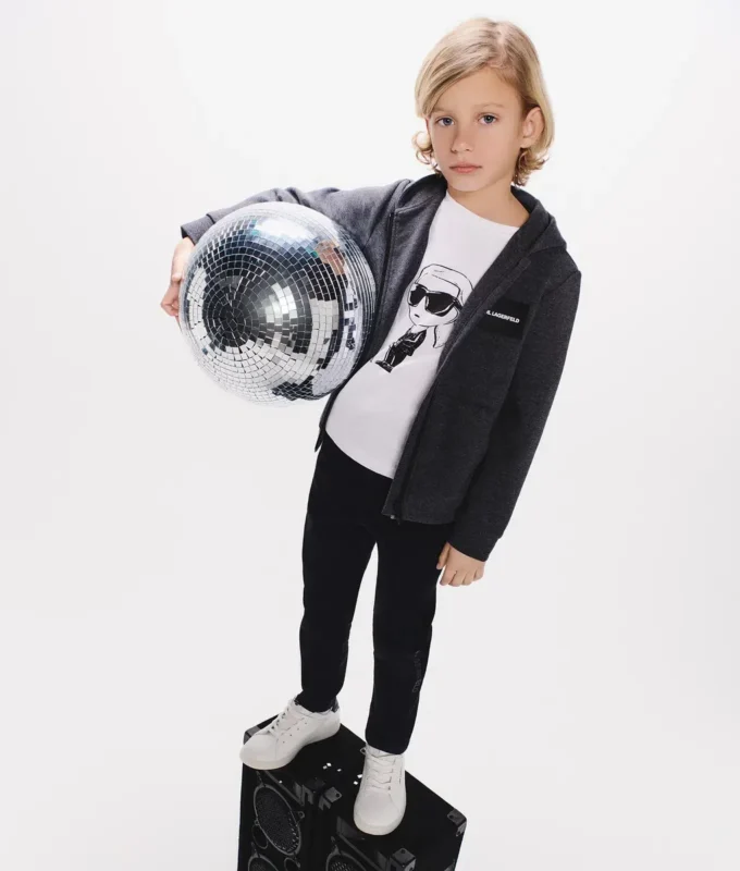 Sudadera con capucha y cremallera Ikon para niño Sudadera con capucha y cremallera Ikon para niño