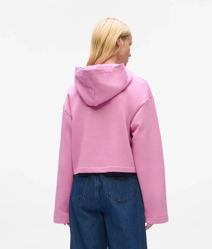 Sudadera con capucha y dobladillo Signature