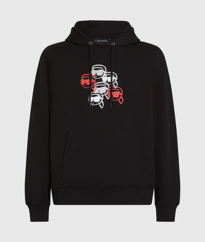 Sudadera con capucha y estampado Ikon Sudadera con capucha y estampado Ikon