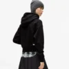 SUDADERA CON CAPUCHA Y LOGOTIPO
