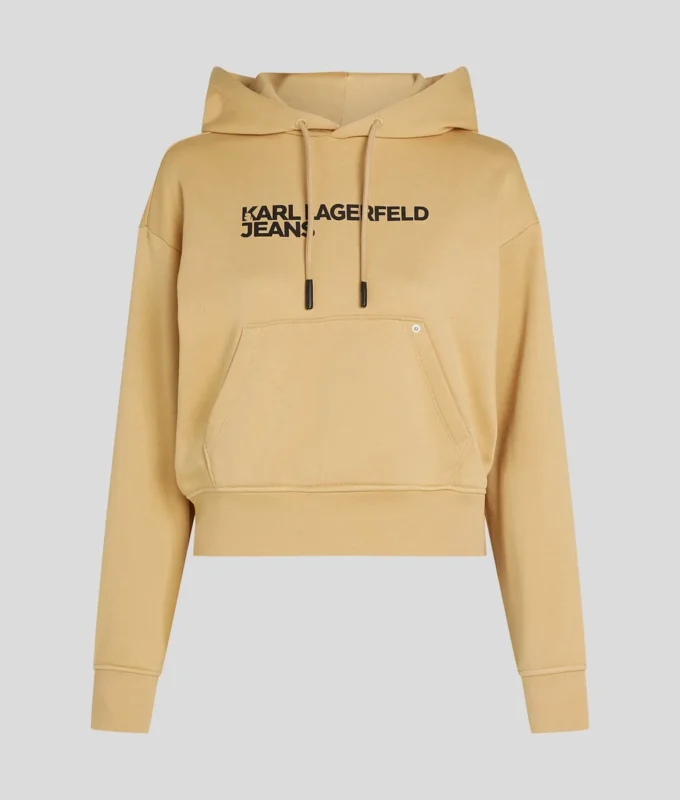 SUDADERA CON CAPUCHA Y LOGOTIPO