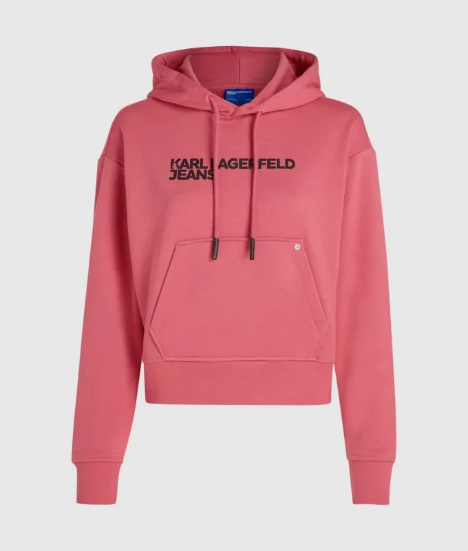 SUDADERA CON CAPUCHA Y LOGOTIPO