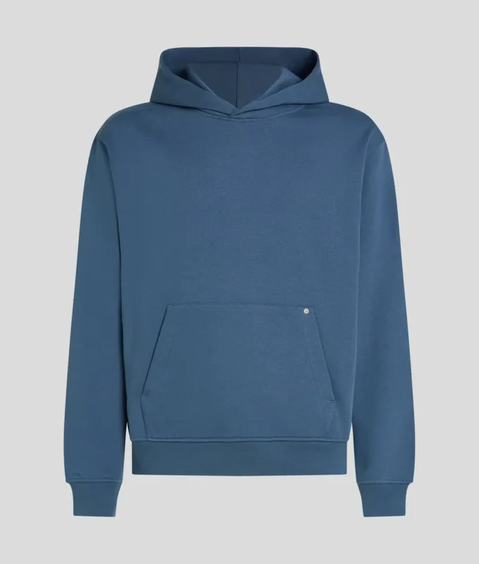 SUDADERA CON CAPUCHA Y LOGOTIPO DE PARCHE SUDADERA CON CAPUCHA Y LOGOTIPO DE PARCHE