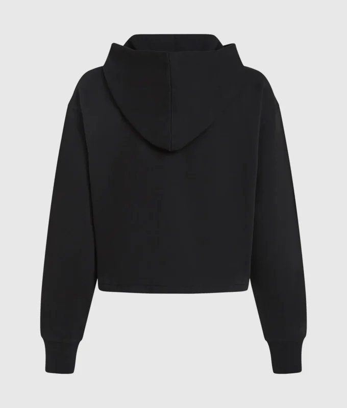 Sudadera con capucha y monograma con tachuelas Sudadera con capucha y monograma con tachuelas