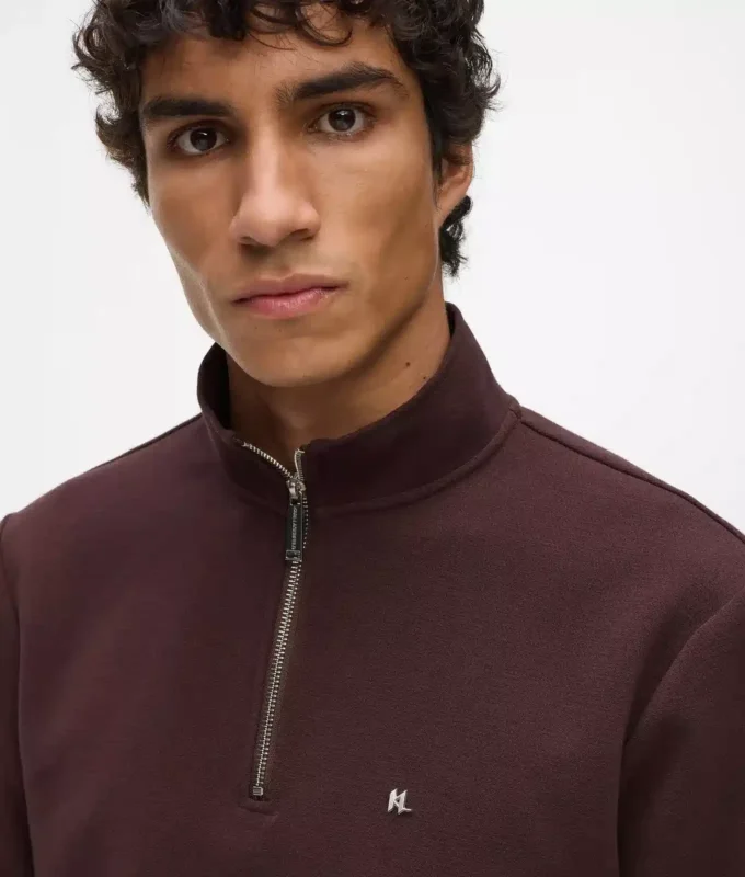 Sudadera con cremallera de un cuarto Sudadera con cremallera de un cuarto
