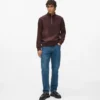 Sudadera con cremallera de un cuarto Sudadera con cremallera de un cuarto