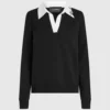 Sudadera con cuello exclusivo