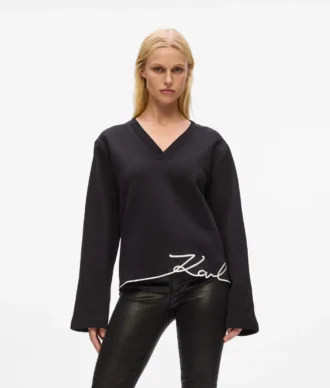 Sudadera con dobladillo característico Sudadera con dobladillo característico