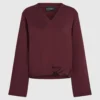 Sudadera con dobladillo característico Sudadera con dobladillo característico