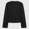 Sudadera con dobladillo característico